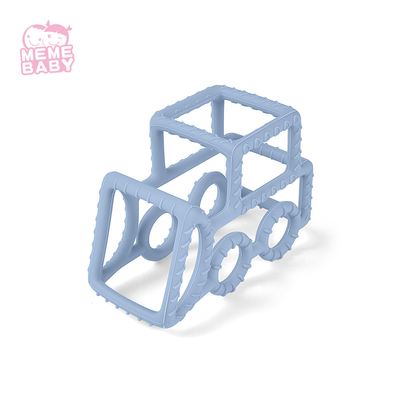 Pink Soft Silicone Teether BPA Free Chewable Teething Toy Baby Teethers