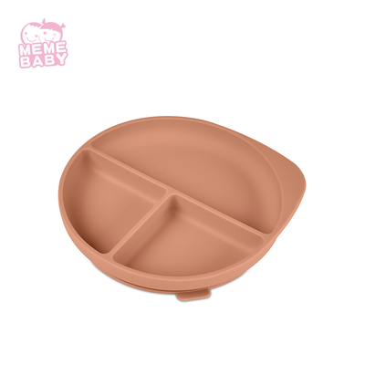 Food Safe Silicone Divided Plate For Babies Non Toxic 230 Degree