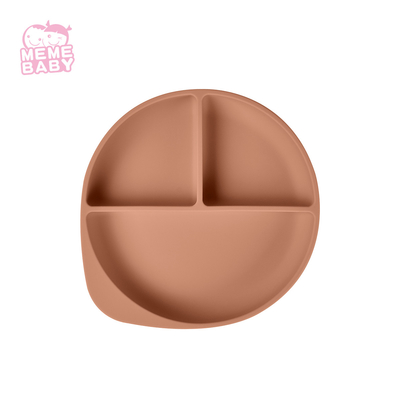 Soft Toddler Silicone Dinner Plate Lightweight With Suction