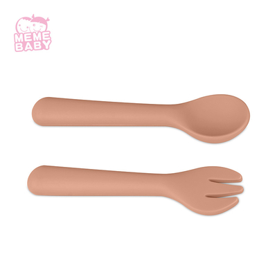 Minimalist Style BPA Free Baby Training Utensils For Newborn Kids
