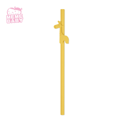20cm Food Grade Thin Soft Silicone Straws With Multiple Color Choices