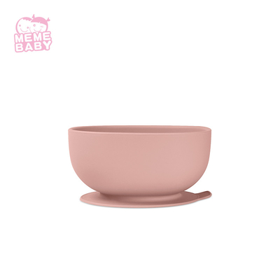 BPA Free Sustainable Strong Suction Silicone Weaning Bowl For Baby