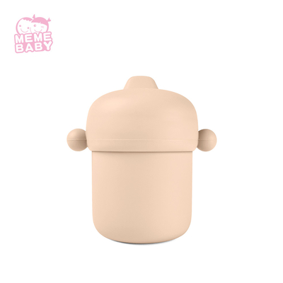 LFGB Approval BPA Free Silicone Teat Sippy Cup For Baby 6 Month+