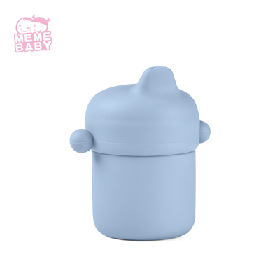 Food Grade Silicone Baby Straw Cup 180ml For Baby Care Room