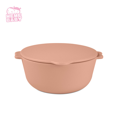100% Food Grade Silicone Freezer Bowls BPA Free  Comfortable With Lid