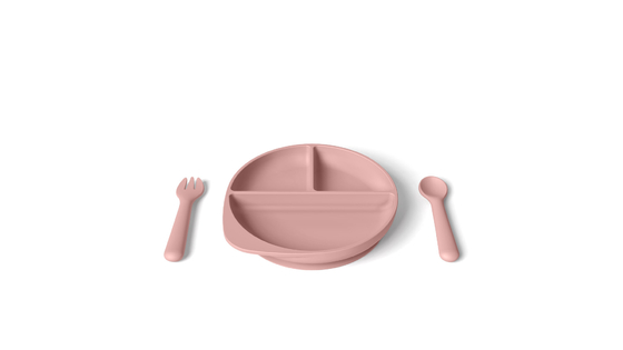 Soft Comfortable Silicone Dinner Plate With CPC Certification