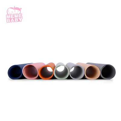Washable BPA Free Baby Use Silicone Feeding Placemat For Dining Table