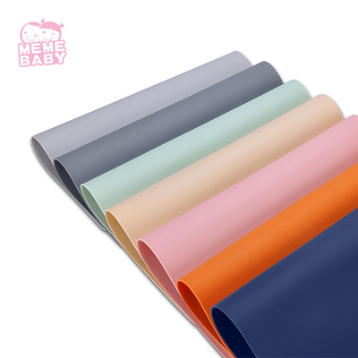 Washable BPA Free Baby Use Silicone Feeding Placemat For Dining Table